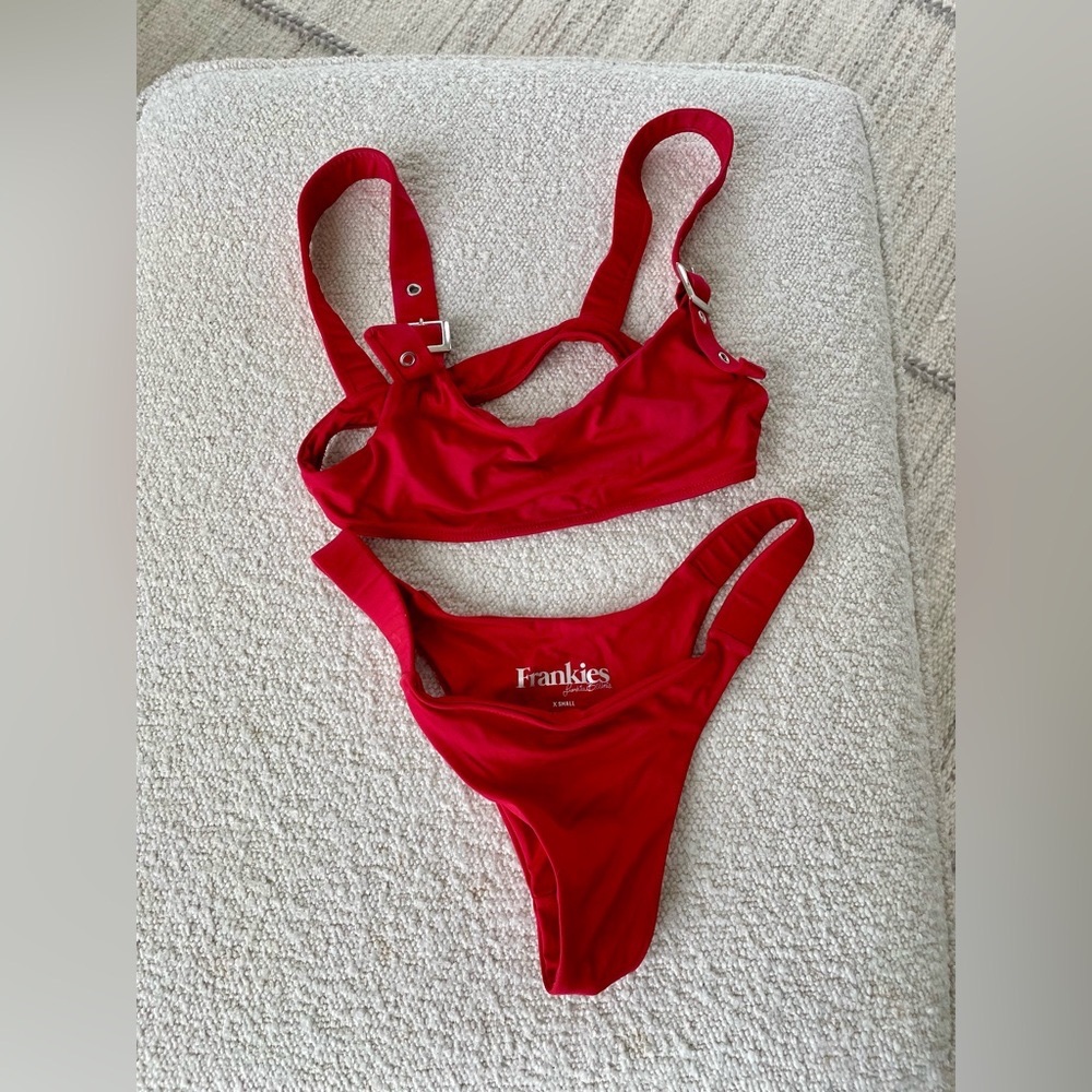 XS red Frankie’s Bikinis
